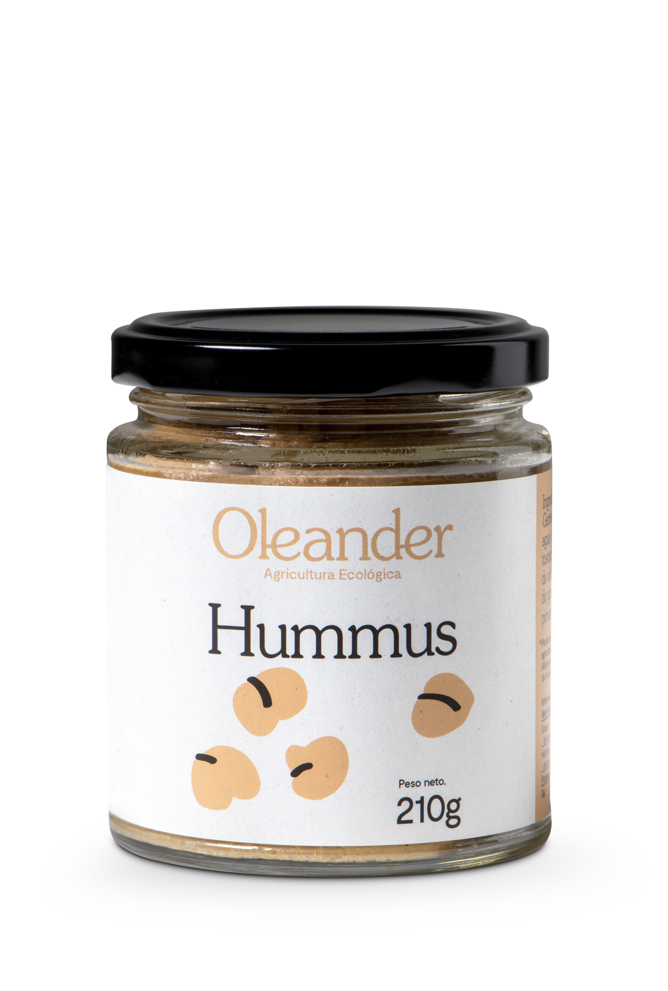 Oleander Hummus Bio S/g 210 G Vegan