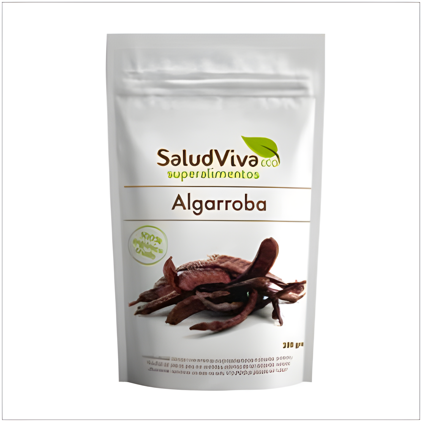 SALUD VIVA ALGARROBA en polvo 250gr. ECO SG S/A VEGAN