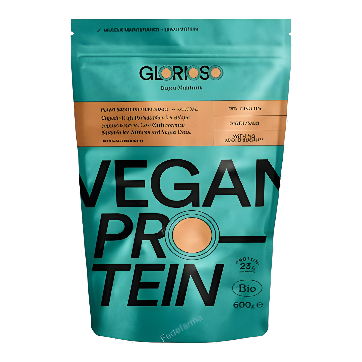 Glorioso Vegan Protein Neutral 600g Bio Sg Vegan