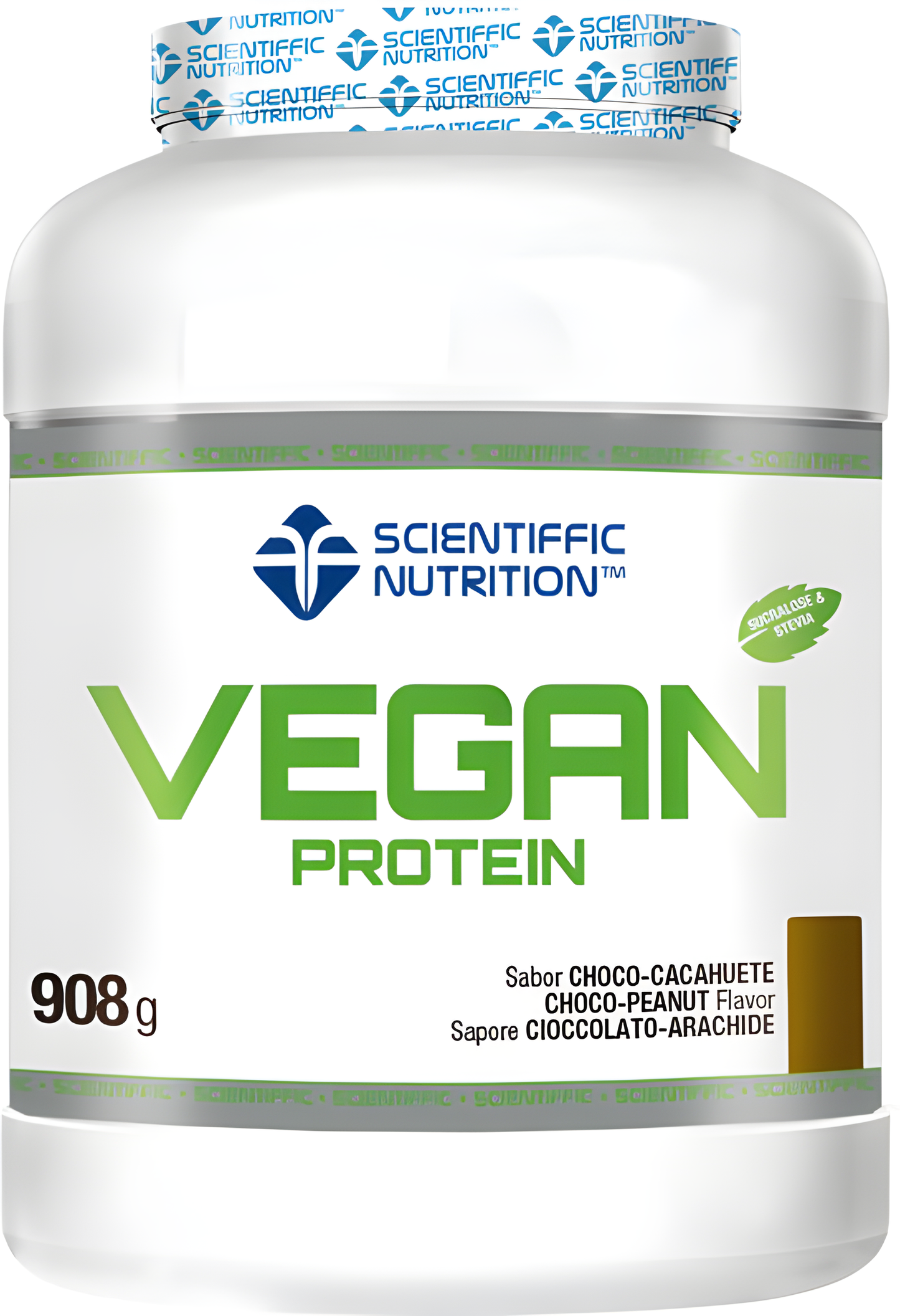 Scientific Nutrition Scientiffic Nutrition Vegan Protein Digezyme 908 G Chocolate Cacahuete