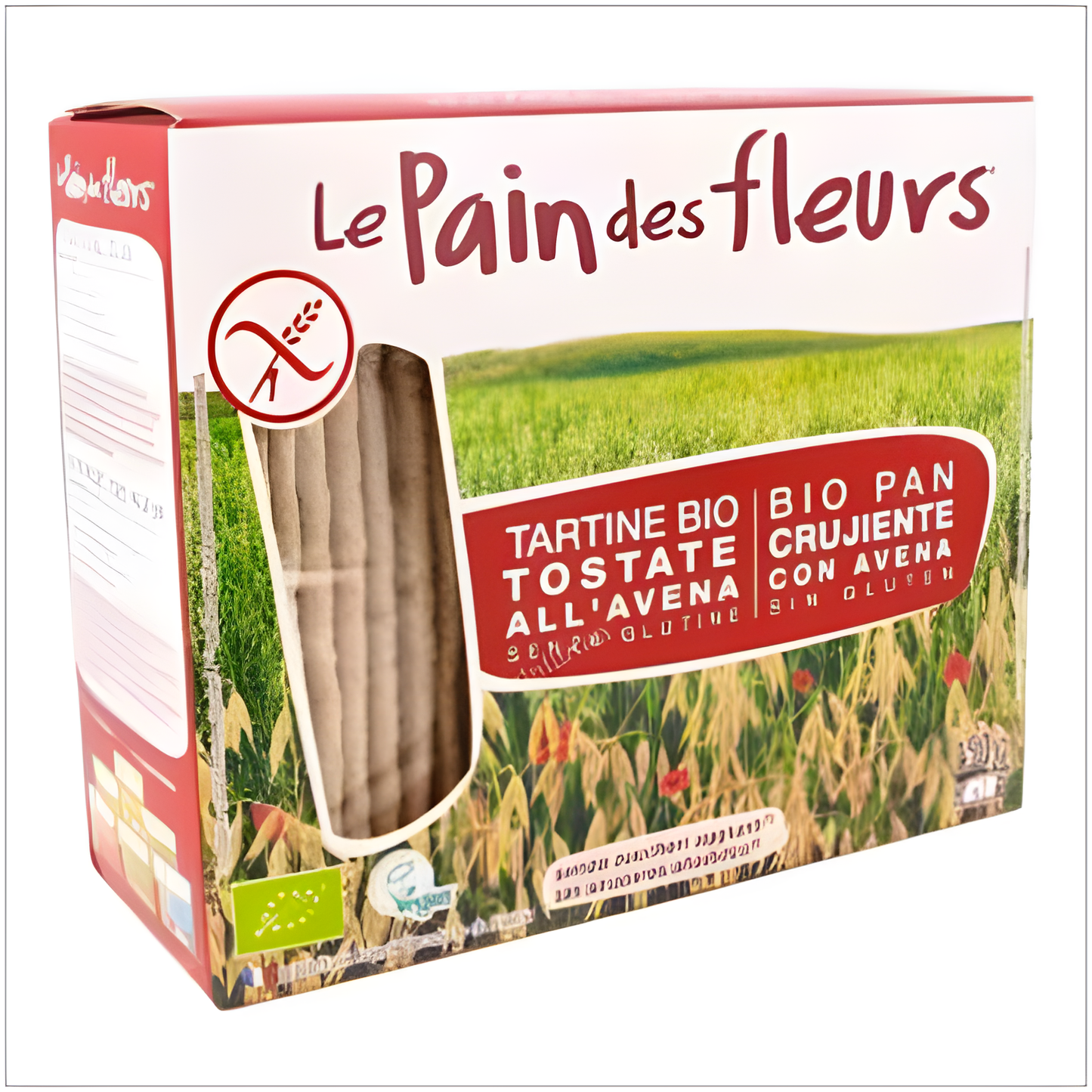 LE PAIN DES FLEURS CRACKER AVENA 150gr. BIO SG VEGAN
