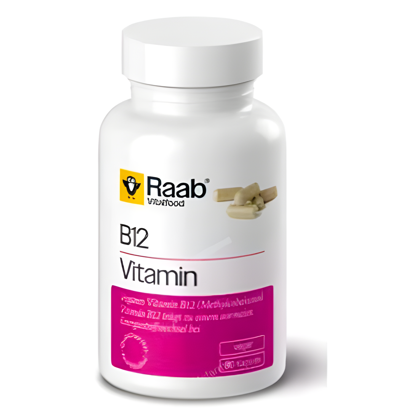 Raab Vitalfood Vitamina B12 460mg 90 Cap Vegan Sg