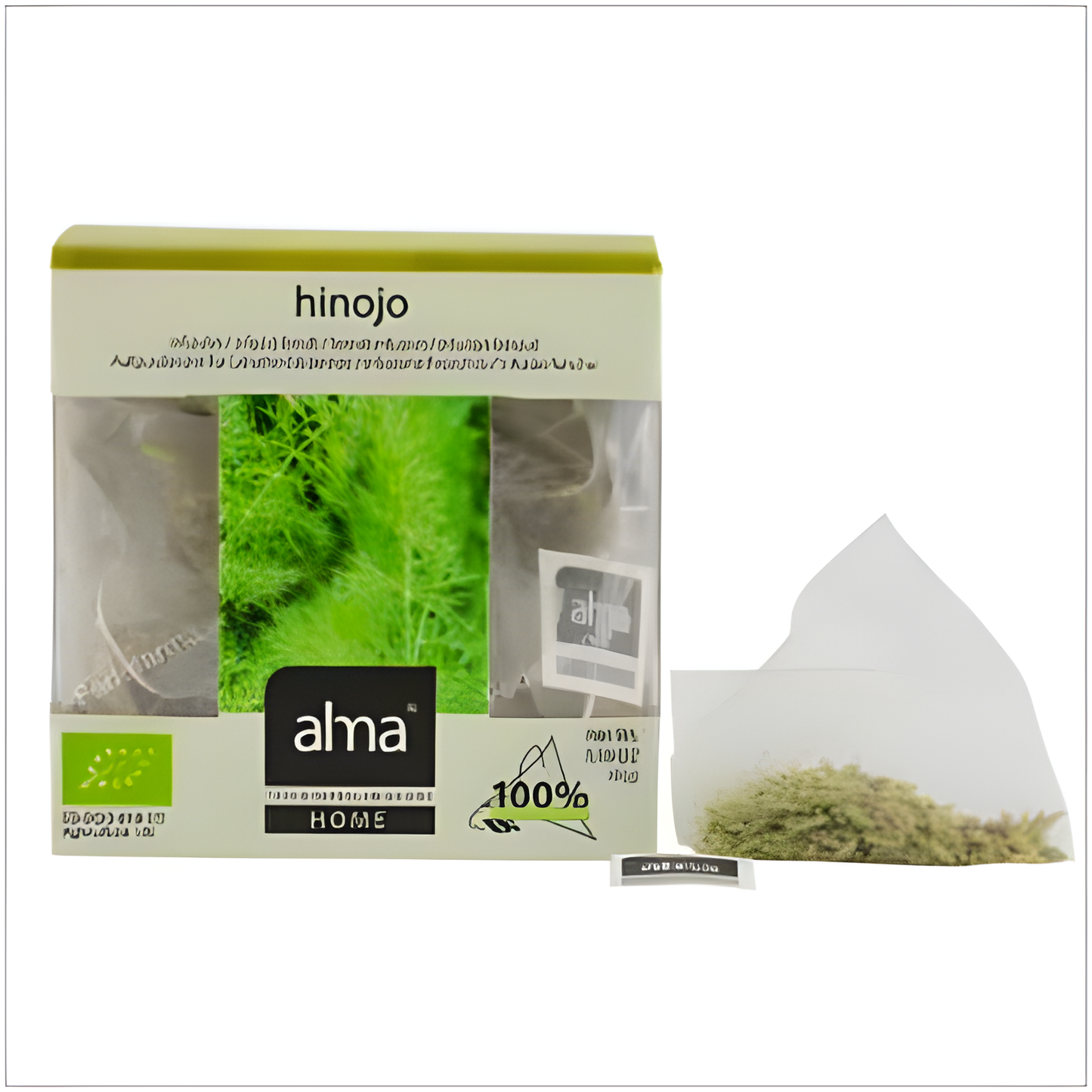 Alma Home Hinojo Infusion 15piramides. Eco Vegan