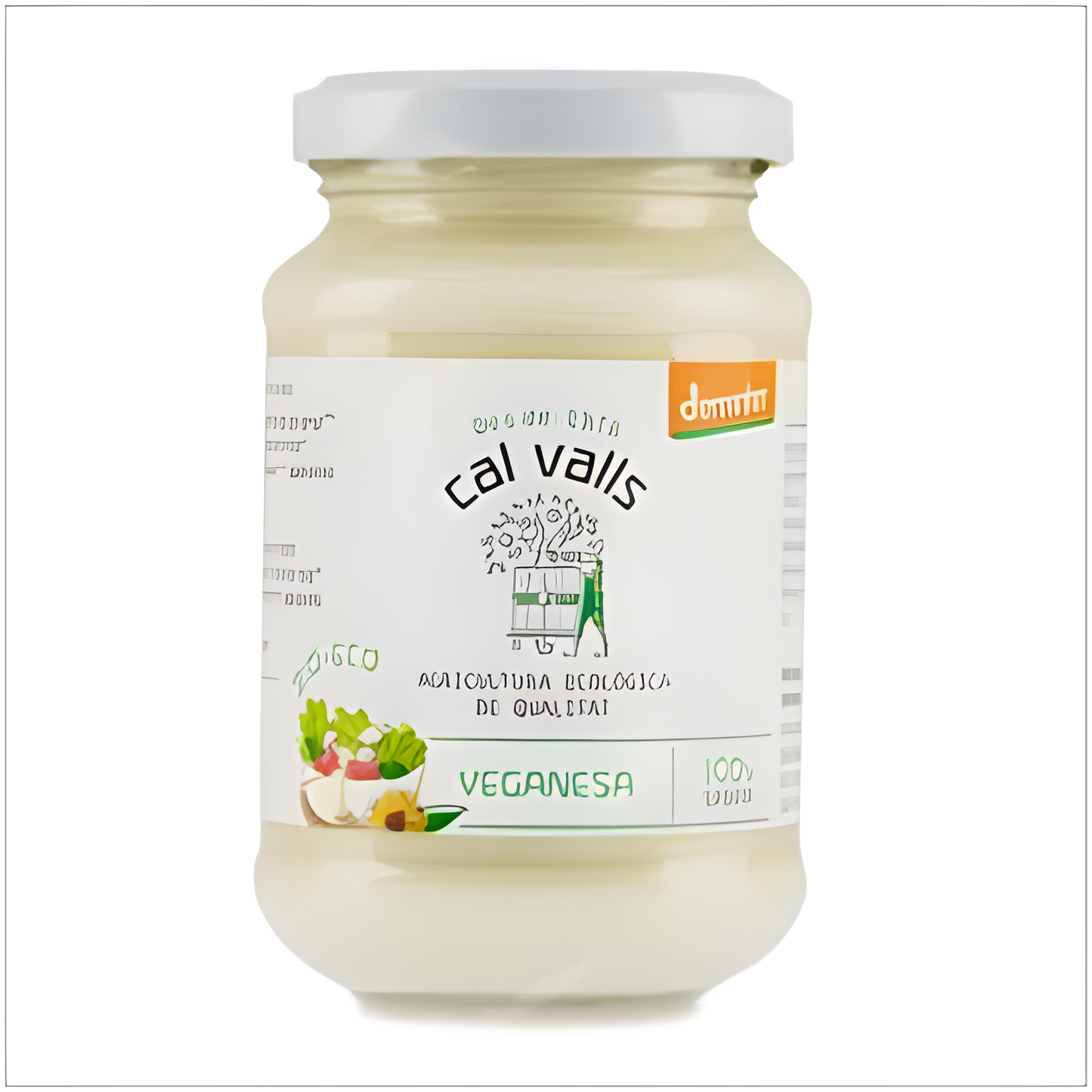 Cal Valls Veganesa con Aceite de Girasol 190gr Demeter Vegan
