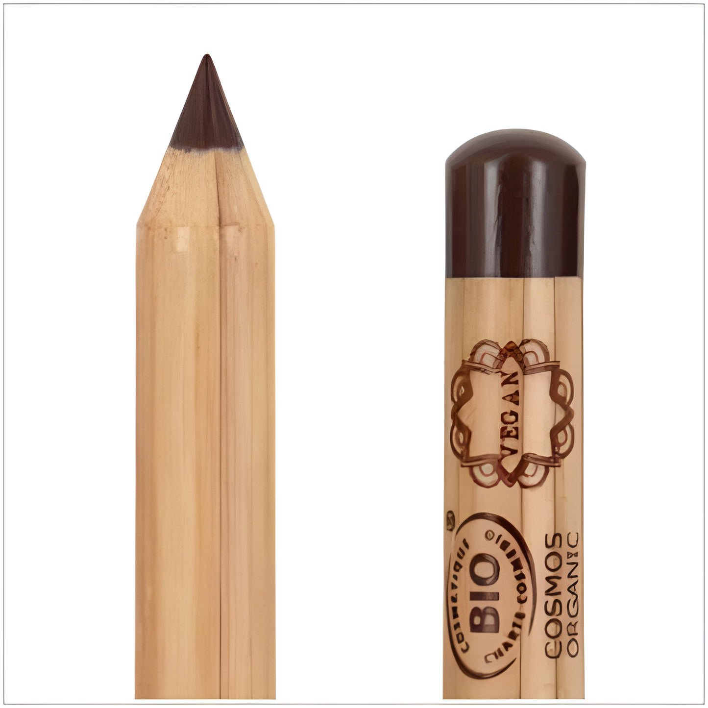 Boho Green Make Up Lapiz de Ojos Marron. Bio Vegan