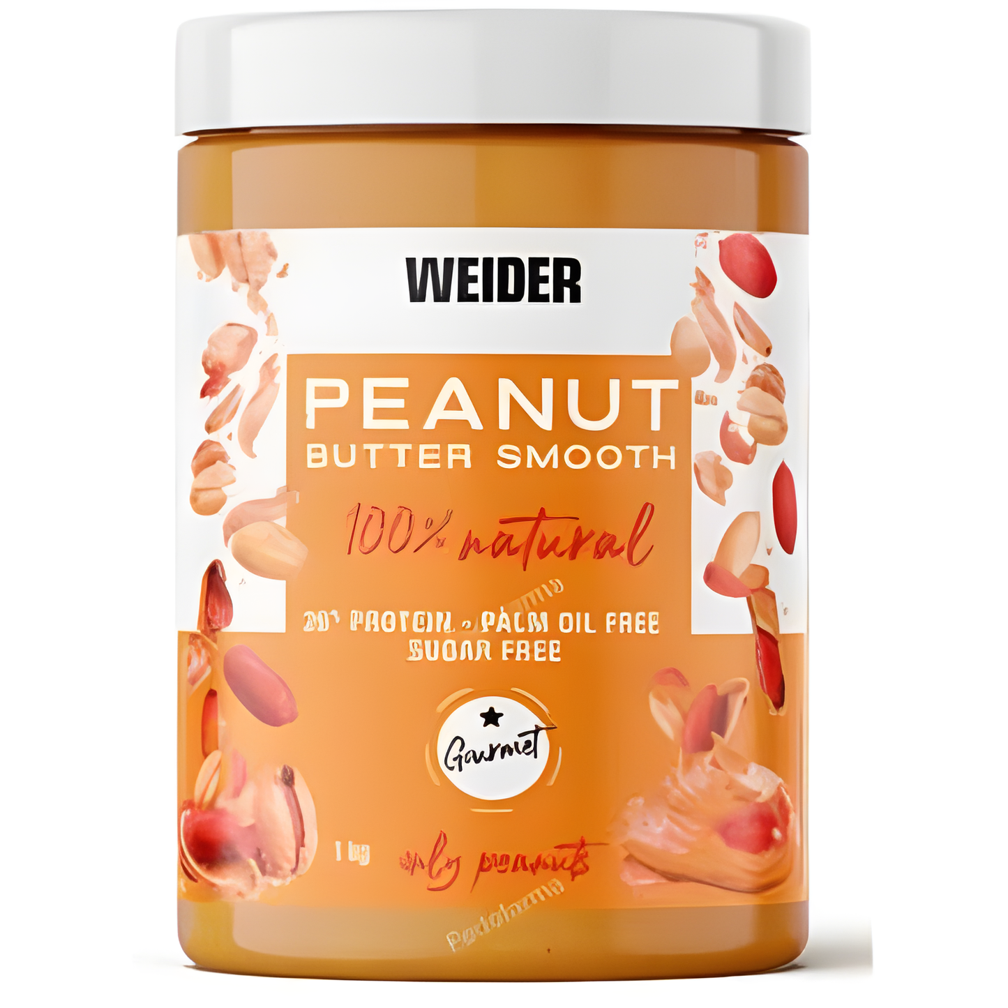 Weider Prot Peanut Crema Cacahuete 1kg. Vegan