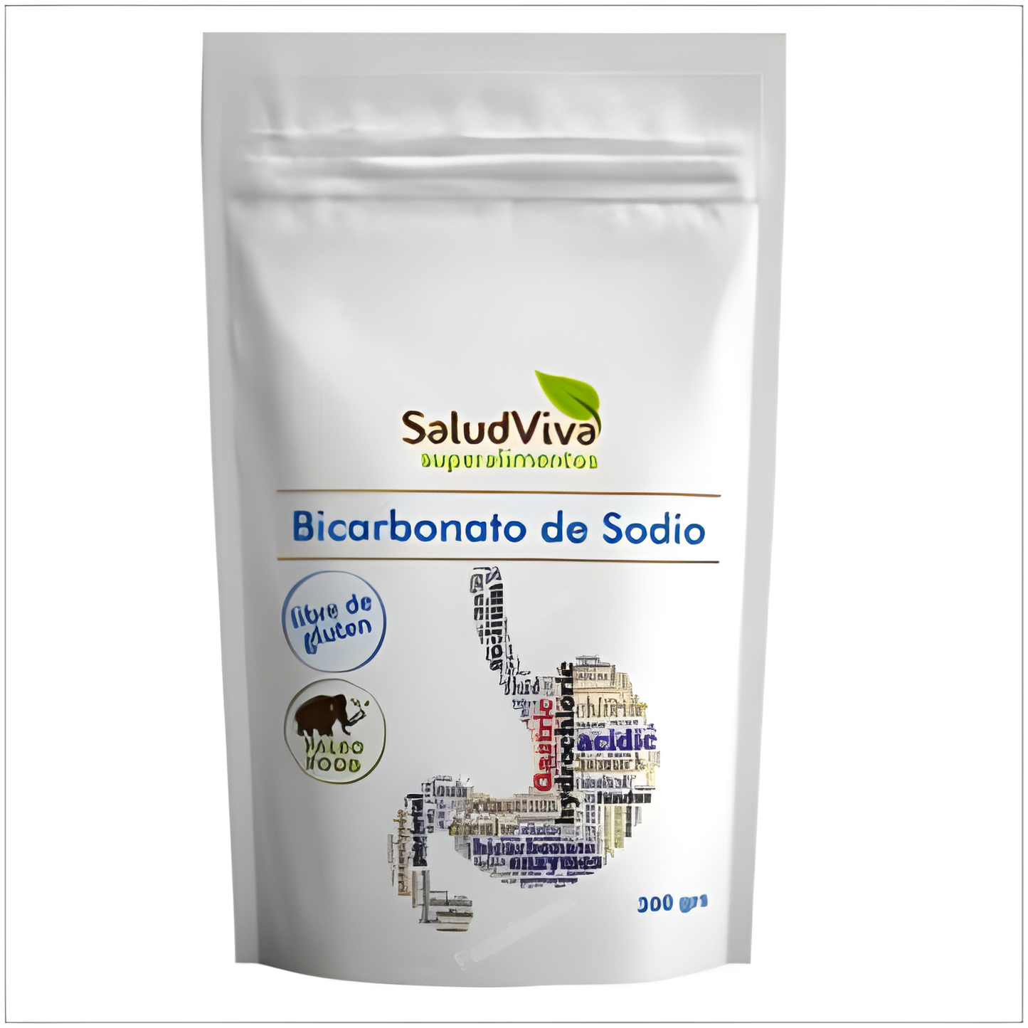 SALUD VIVA BICARBONATO DE SODIO 300gr. SG S/A VEGAN