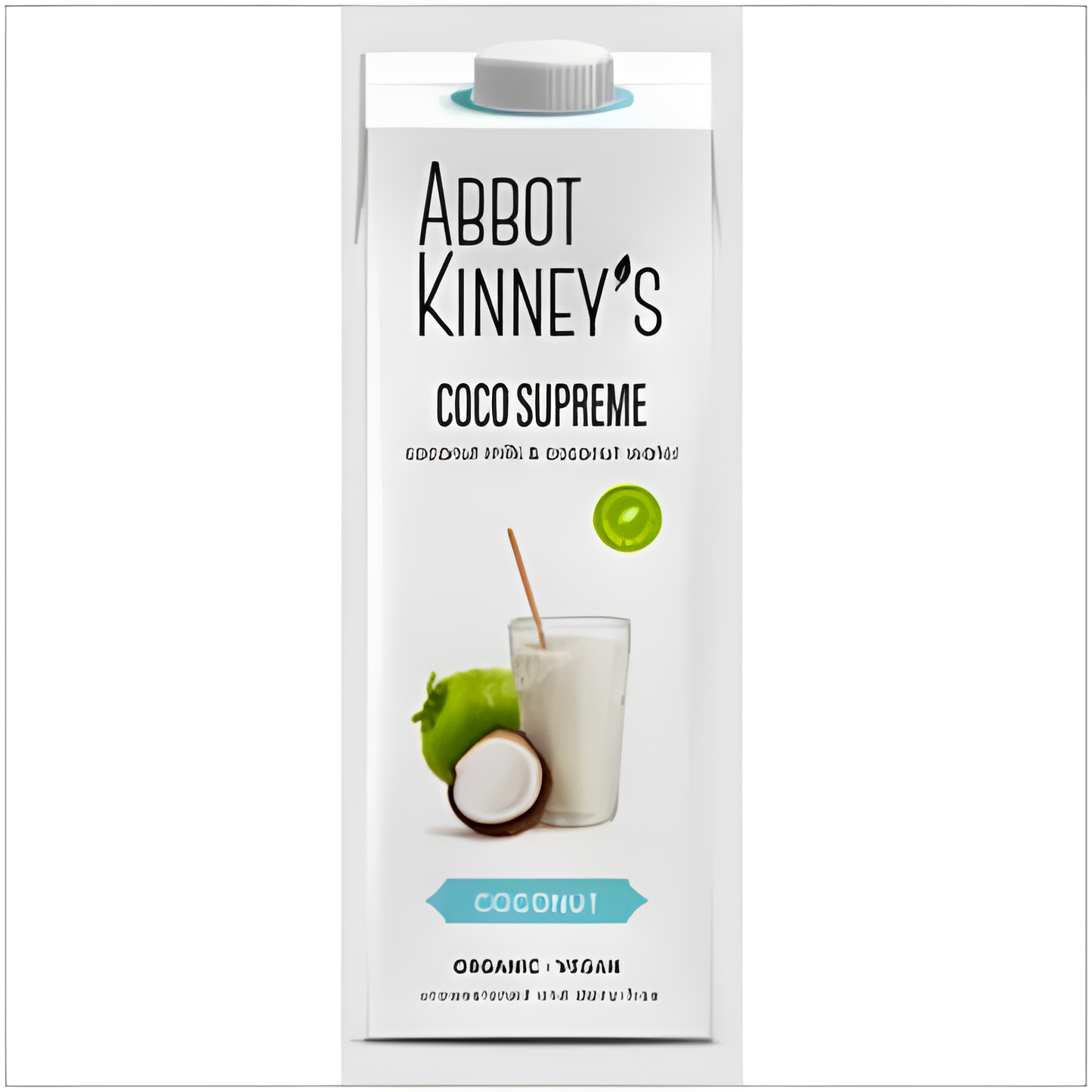 Abbot Kinney´s Bebida Vegetal Coco Supreme 1lt 6uds. Bio Vegan