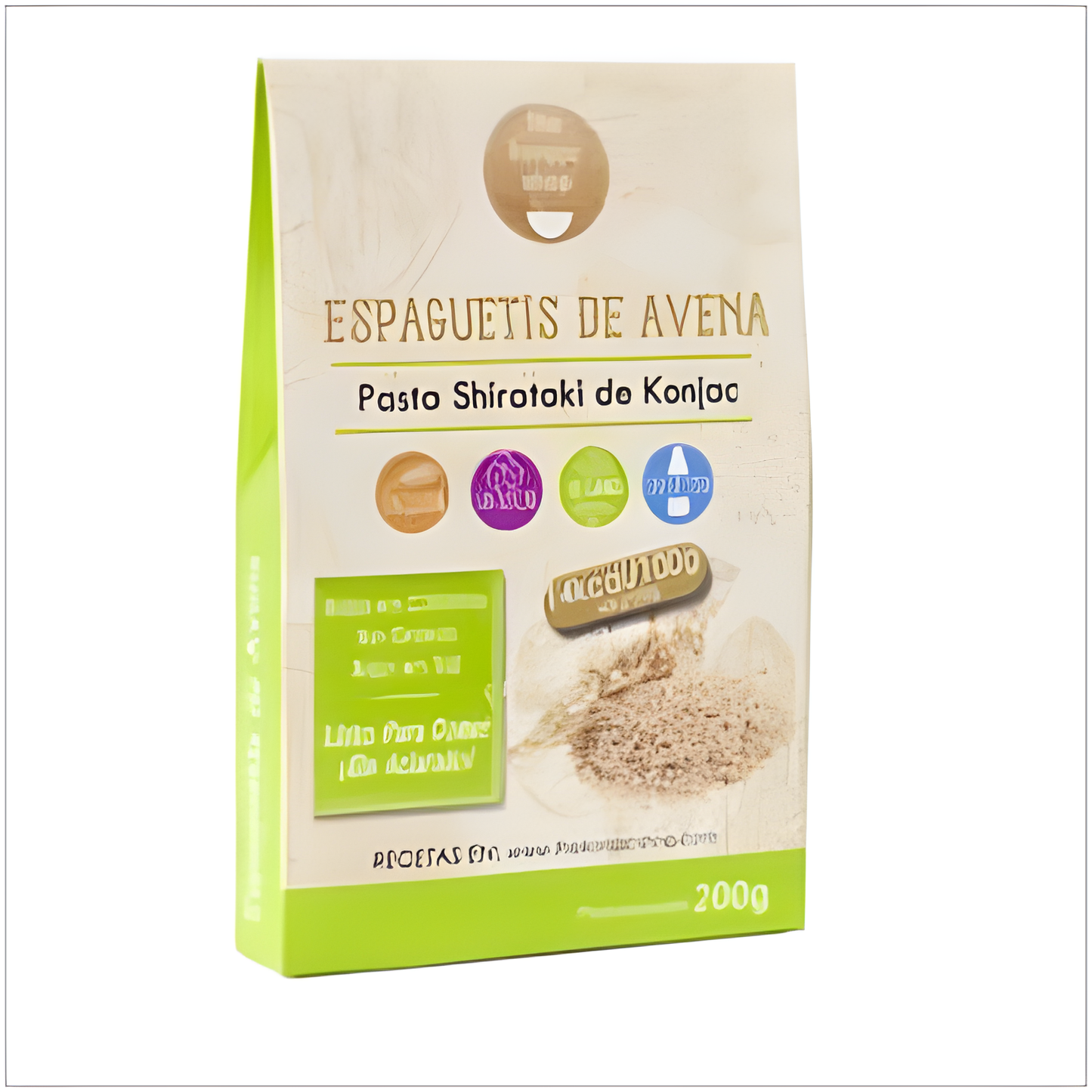 THE KONJAC SHOP ESPAGUETIS DE AVENA DE KONJAC 200gr. SG VEGAN S/A