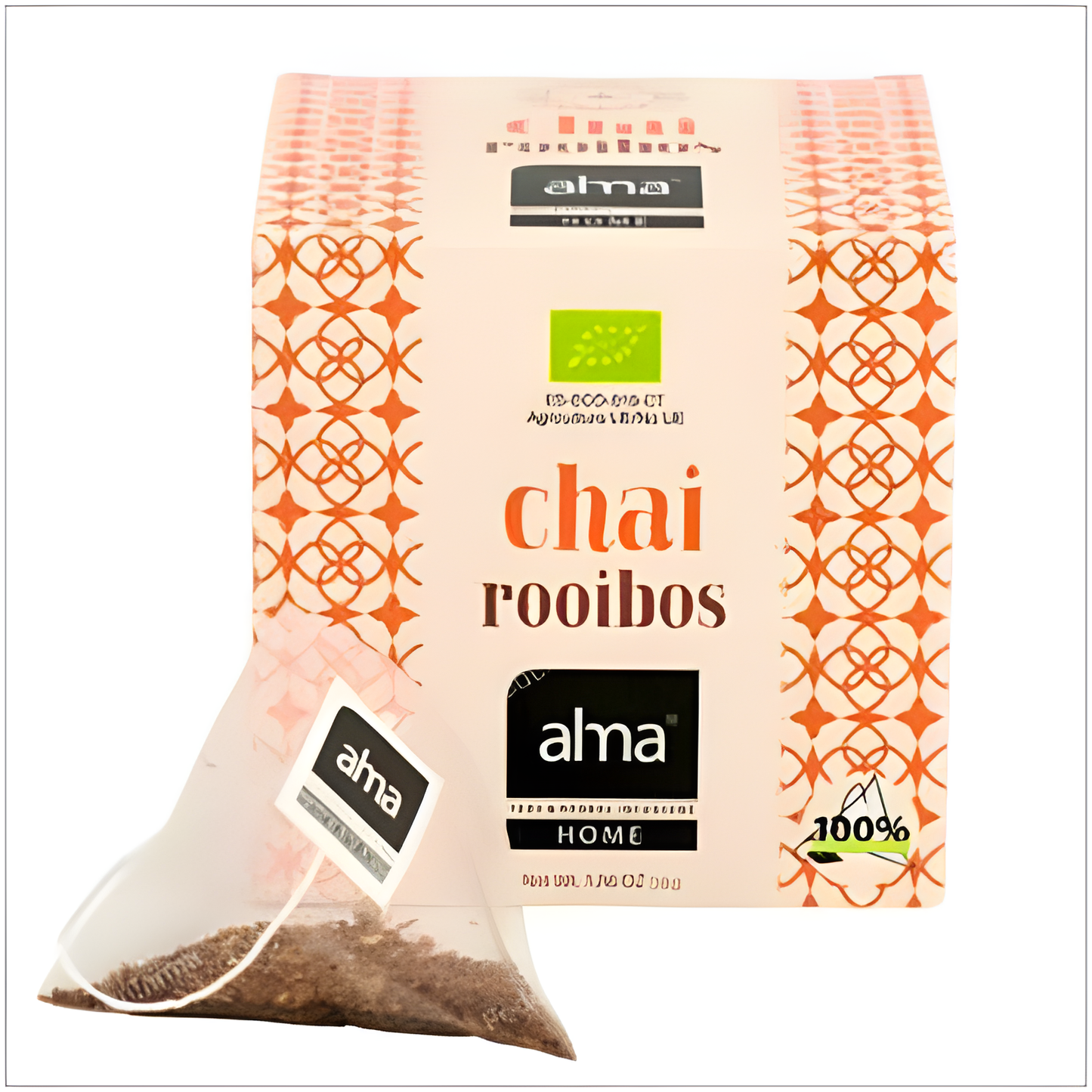 Alma Home Rooibos Chai Infusion 15piramides. Eco Vegan