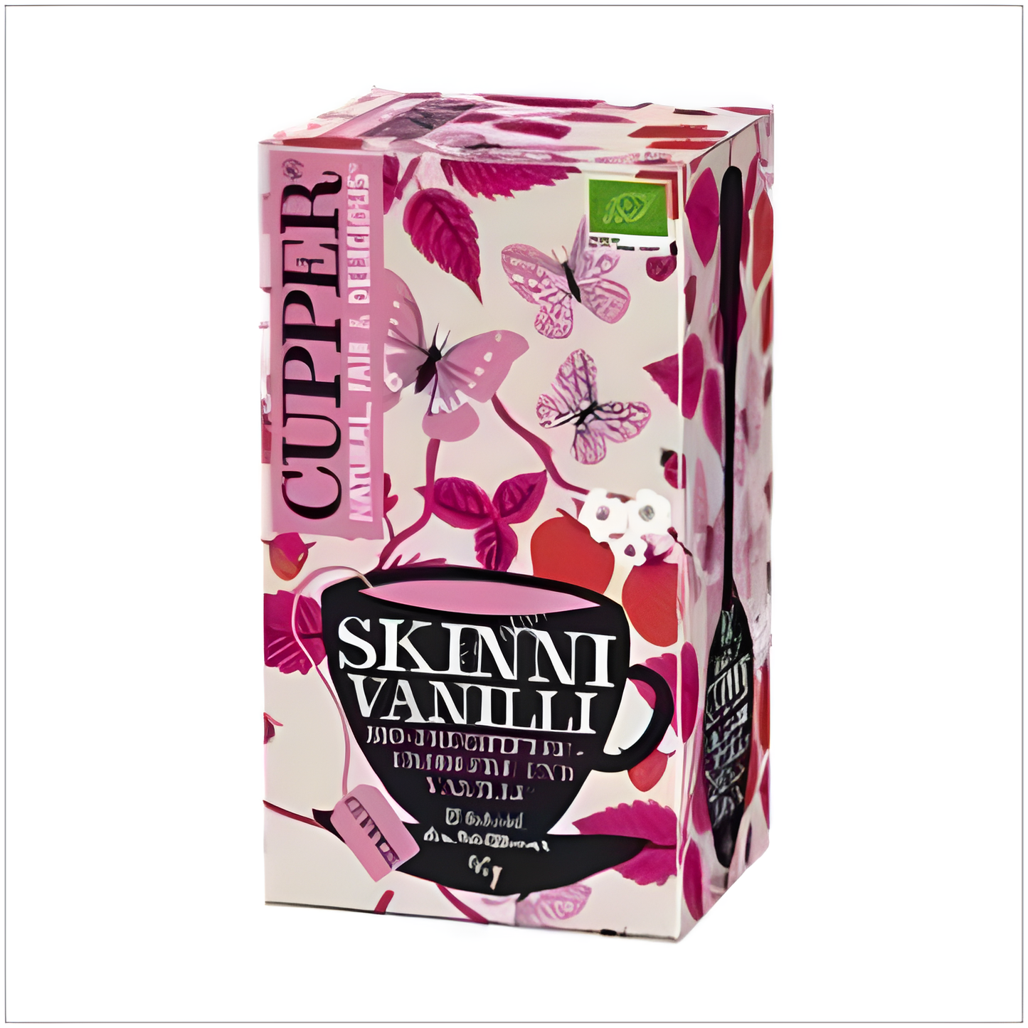 CUPPER FRESA Y VAINILLA infusion 20bolsitas. BIO VEGAN