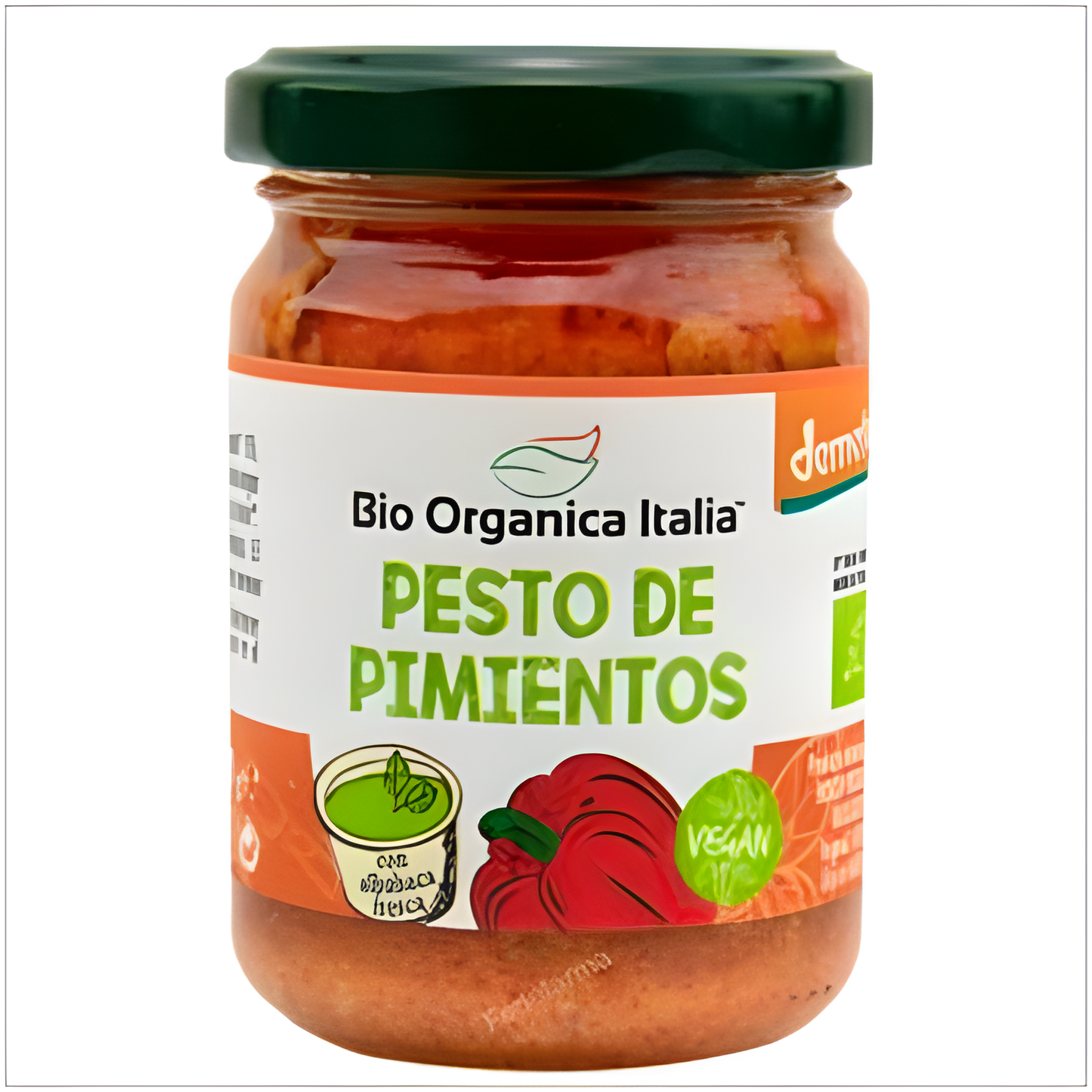 Bio Organica Italia Pesto Pimientos 140 Gr Bio Vegan