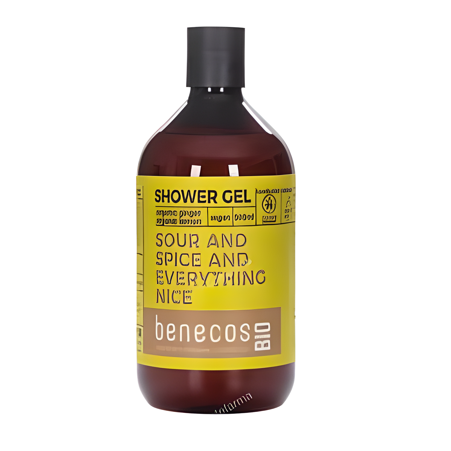 Benecos Gel de Baño Jengibre y Limon 500ml. Bio Vegano