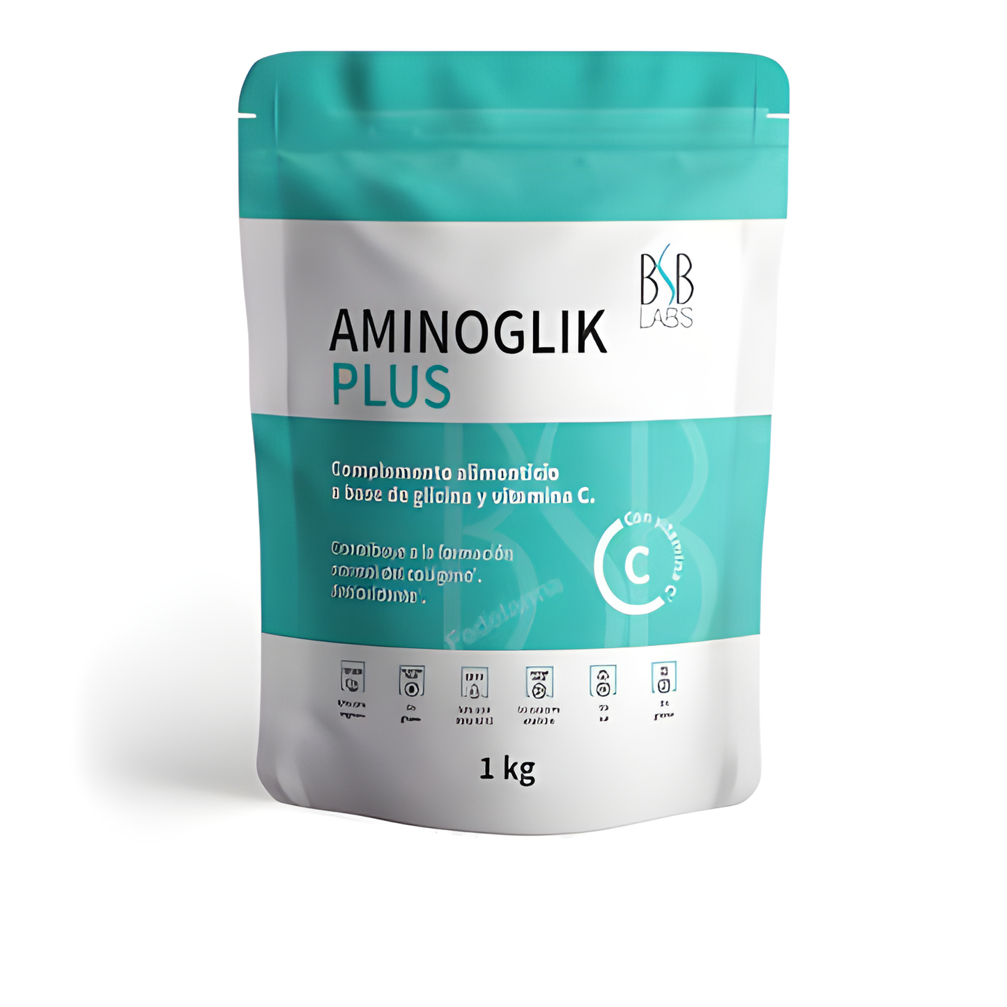 BSB LABS AMINOGLIK PLUS+VITAMINA C 1kg. SG VEGAN