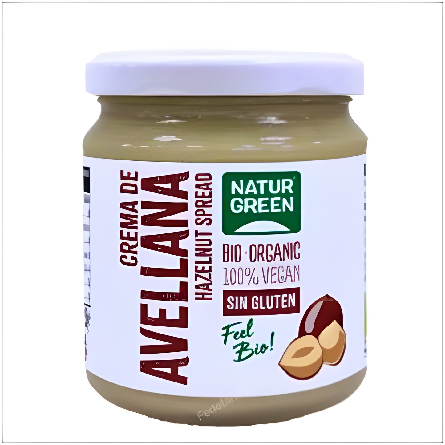 NATURGREEN CREMA DE AVELLANAS 250gr. BIO SG VEGAN