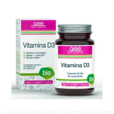 VITAMINA D3 60comp. BIO VEGAN