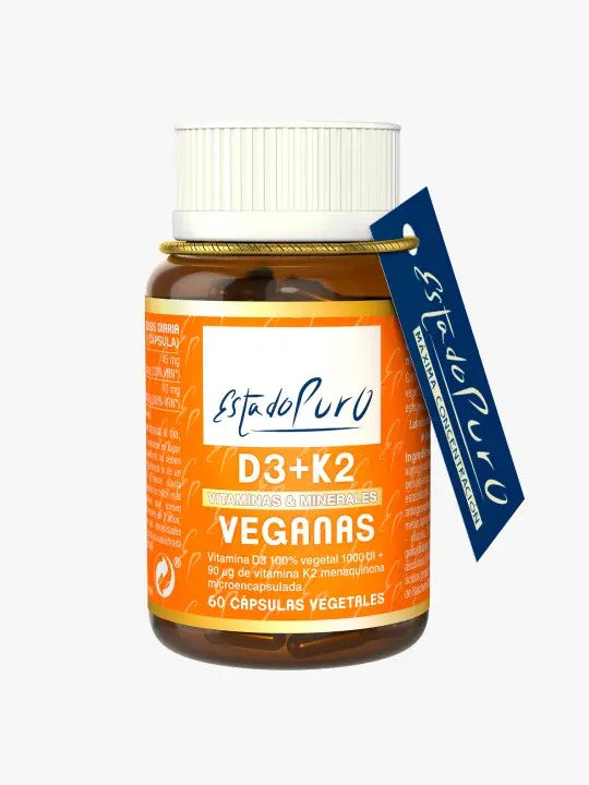 TONGIL D3 + K2 VEGANAS 60 VCAPS