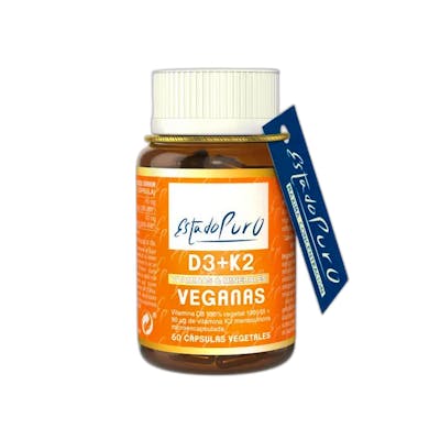 TONGIL D3 + K2 VEGANAS 60 VCAPS