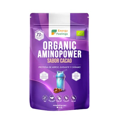 ENERGY FEELINGS ORGANIC AMINOPOWER 73% chocolate 500gr. ECO VEGAN