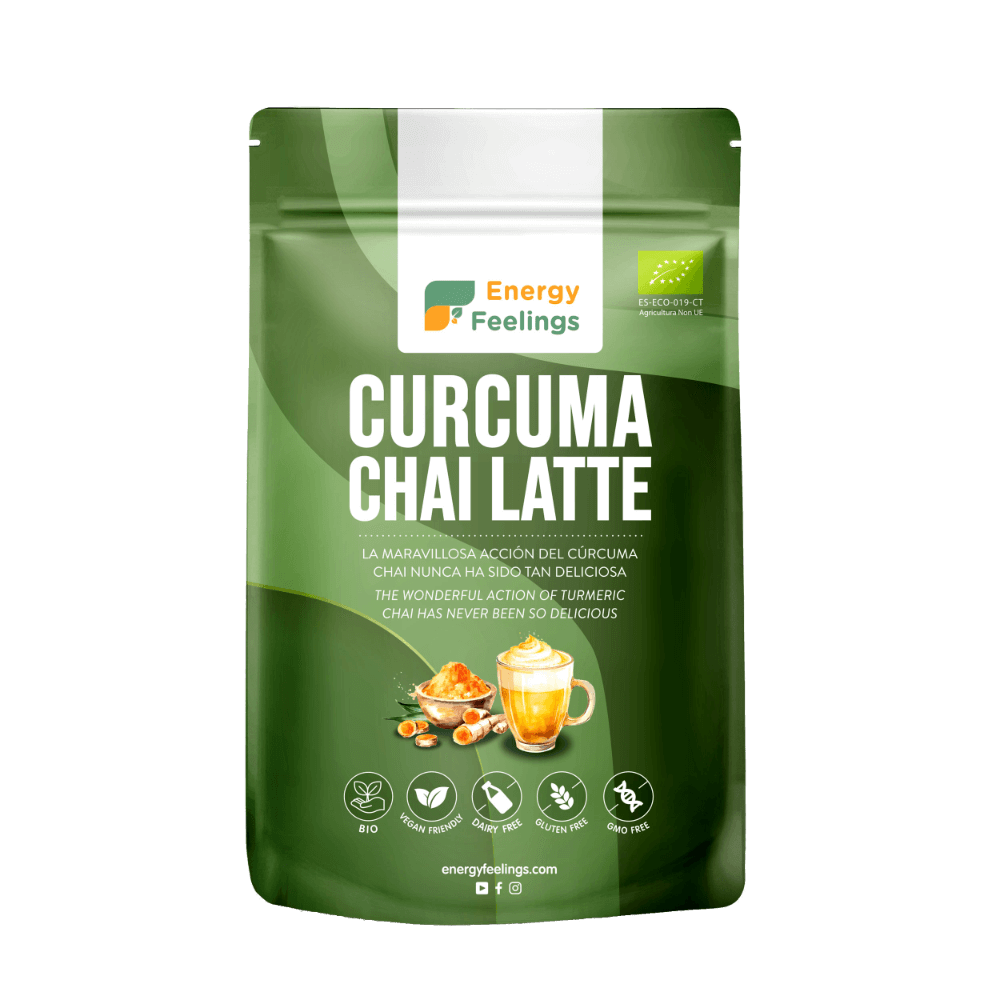 ENERGY FEELINGS CURCUMA CHAI LATTE 150gr. ECO VEGAN SG