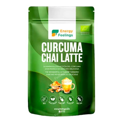ENERGY FEELINGS CURCUMA CHAI LATTE 150gr. ECO VEGAN SG