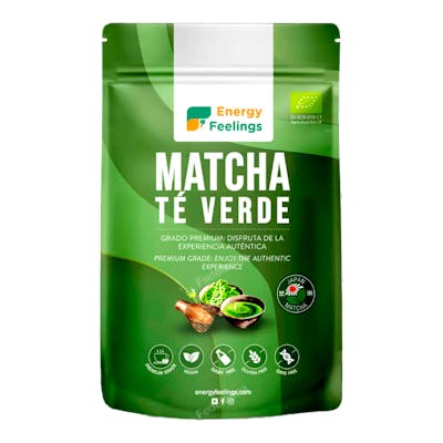 ENERGY FEELINGS TE VERDE MATCHA polvo 100gr. ECO VEGAN SG