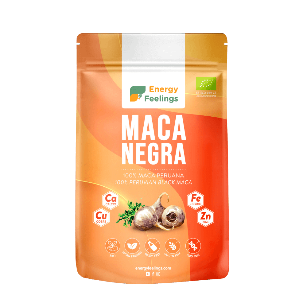 ENERGY FEELINGS MACA NEGRA polvo 200gr. ECO VEGAN SG