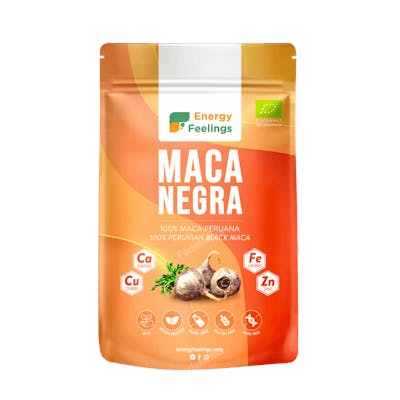 ENERGY FEELINGS MACA NEGRA polvo 200gr. ECO VEGAN SG