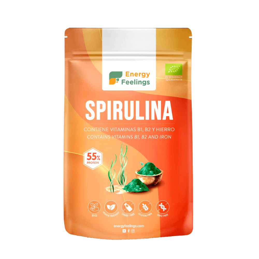 ENERGY FEELINGS ESPIRULINA polvo 200gr. ECO VEGAN SG