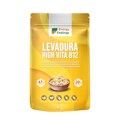 ENERGY FEELINGS LEVADURA NUTRICIONAL HIGH VITA B copos 250gr VEGAN