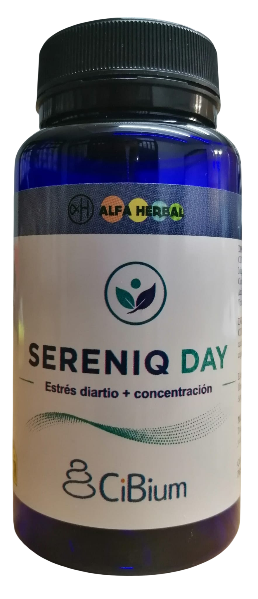 ALFA HERBAL SERENIQ DAY CIBIUM 60 CAPS VEGANO