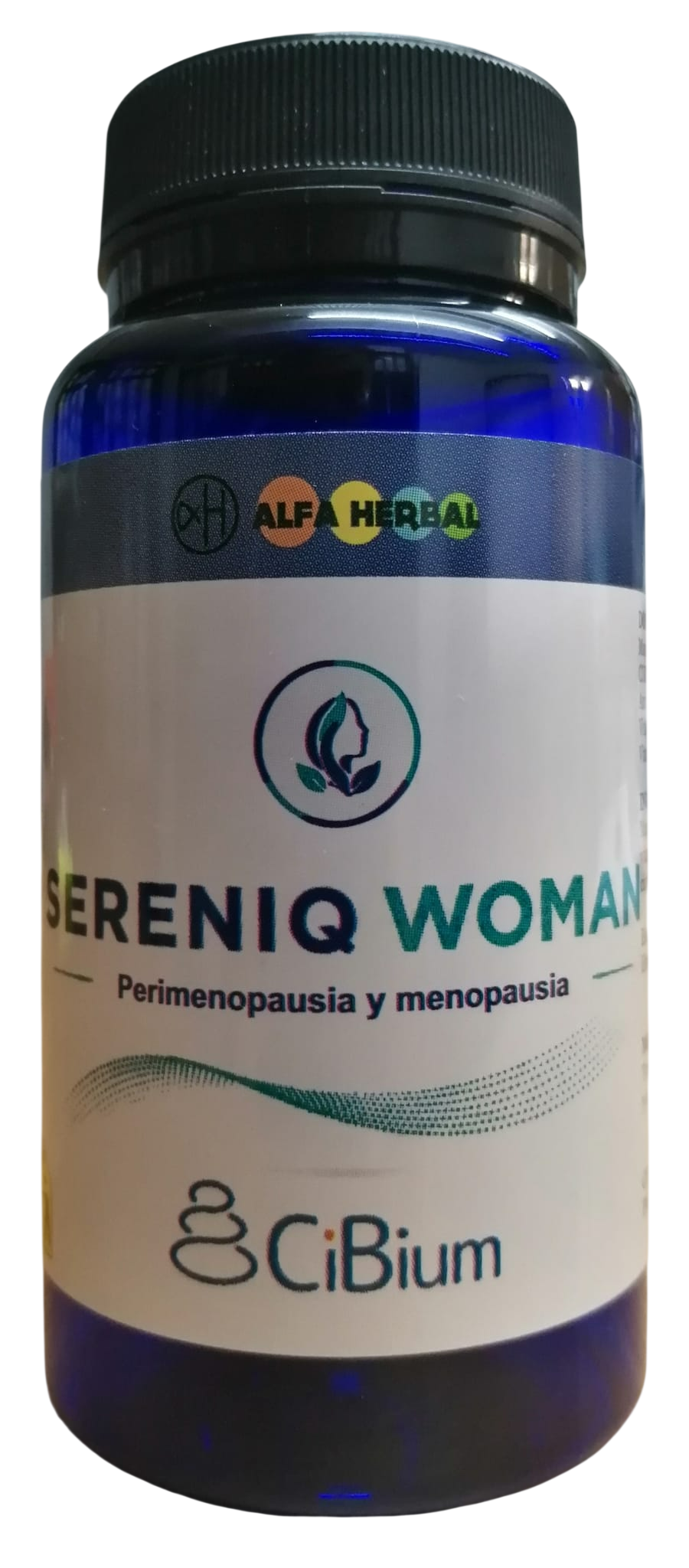 ALFA HERBAL SERENIQ WOMAN CIBIUM 60 CAPS VEGANO