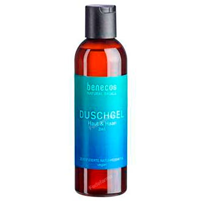 GEL DE BAÑO 2 en 1 CUERPO-CABELLO 200 ml BIO V EGAN