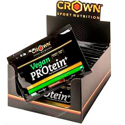 VEGAN PROTEIN+ MONODOSIS CHOC 12 X 30 G