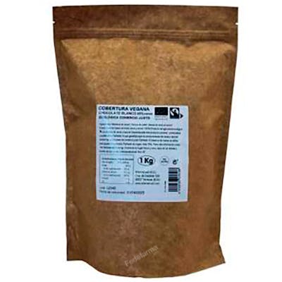 COBERTURA CHOCOLATE BLANCO 40% 1 kg BIO VEGAN