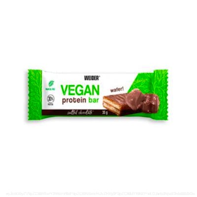 VEGAN PROTEIN wafer bar salted chocolate 12ud.