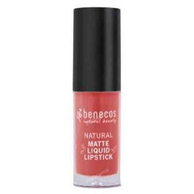BARRA DE LABIOS mate liquida coral kiss 5ml VEGANO