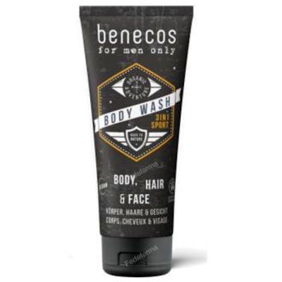 BODY WASH for men 3en 1 energizante 200ml. VEGANO