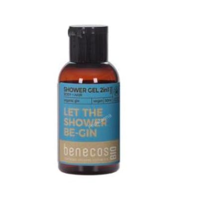 GEL DE BAÑO 2en 1 ginebra mini viaje 50m BIO VEGAN