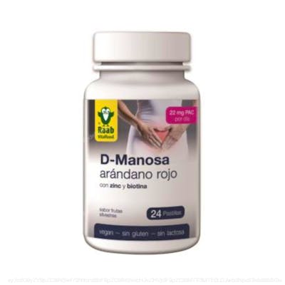 D-MANNOSE - ARANDANO ROJO 24comp. SG VEGAN