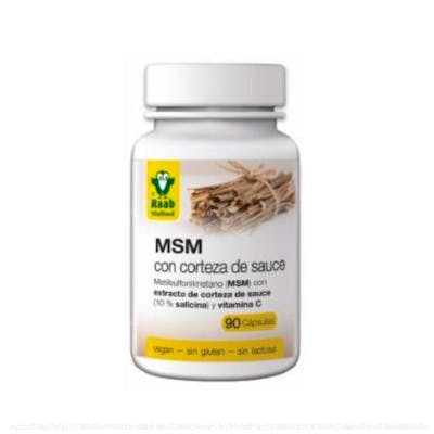 MSM con corteza de sauce 630mg 90cap. SG VEGAN