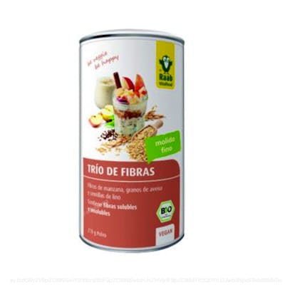 TRIO DE FIBRAS manzana+avena+lino 210gr. BIO VEGAN