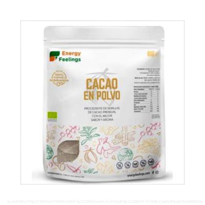 CACAO polvo 1kg. ECO VEGAN SG