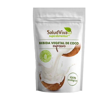 SALUD VIVA LECHE DE COCO liofilizada 200gr. BIO SG S/A VEGAN