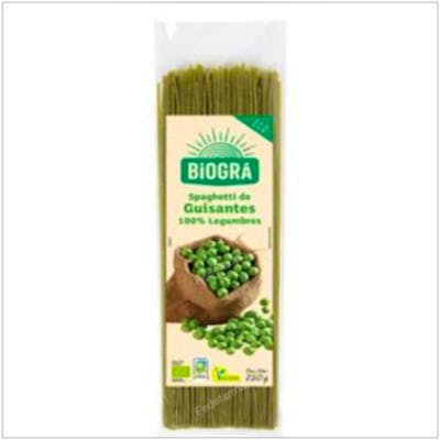 ESPAGUETI DE GUISANTES 250gr. BIO VEGAN