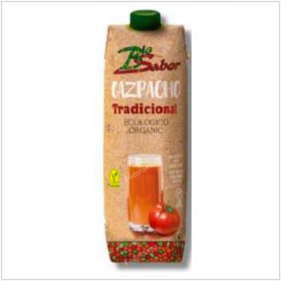 BIOSABOR GAZPACHO tradicional 1lt. BIO VEGAN