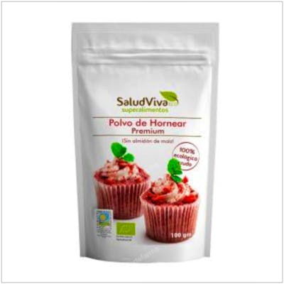 SALUD VIVA POLVO DE HORNEAR PREMIUM 100gr. VEGAN