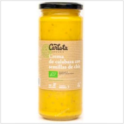 CREMA DE CALABAZA con chia 450gr. ECO SG VEGAN