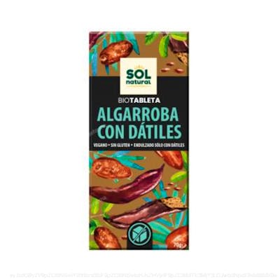 ALGARROBA con datiles tableta 70gr. BIO SG VEGAN