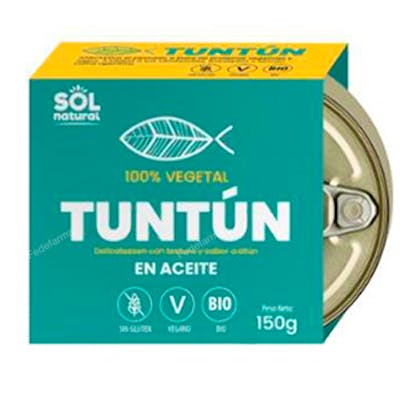 TUNTUN ATUN en aceite 150gr. BIO VEGAN